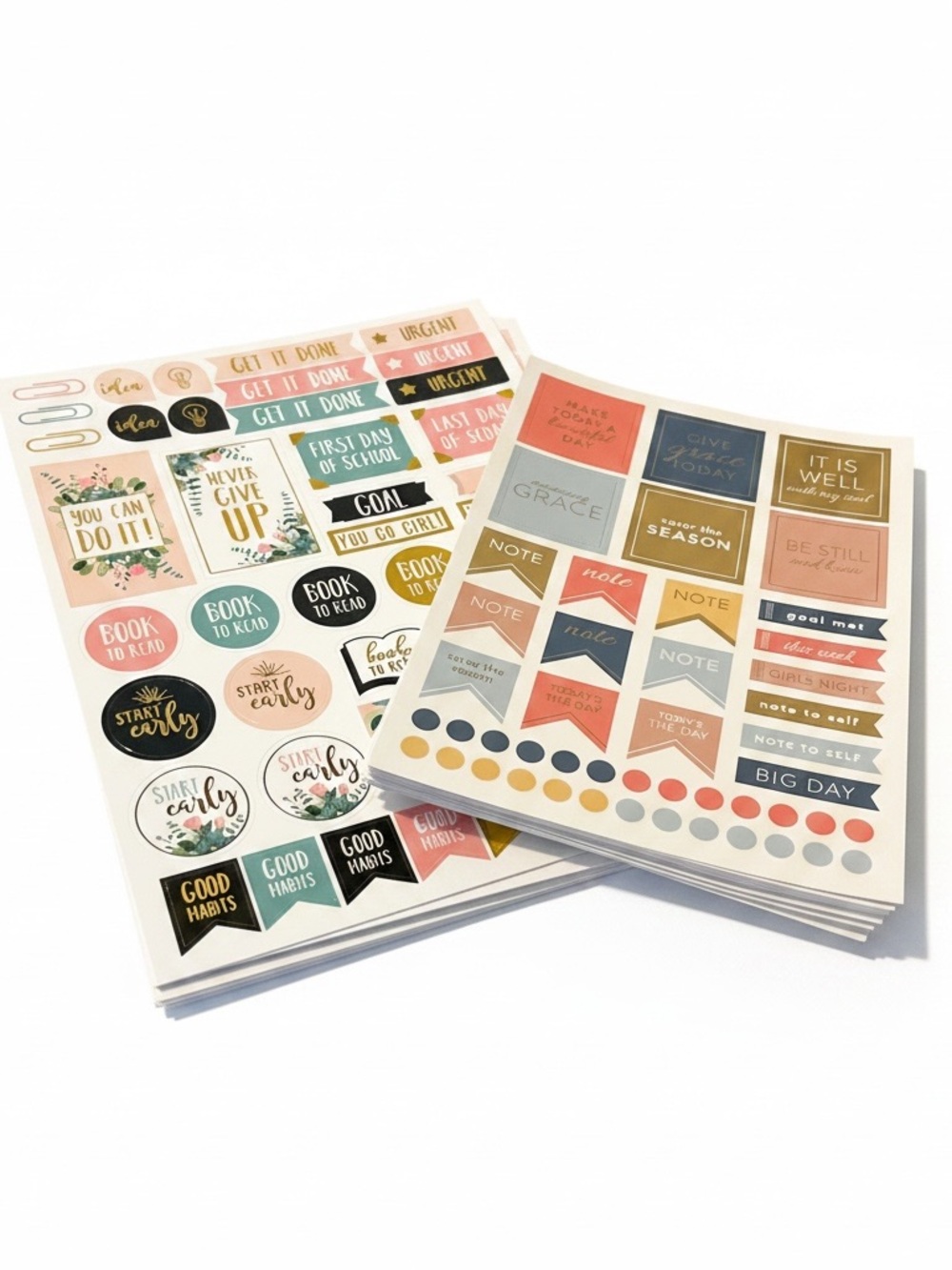 Planner Sticker Sheets ((NWOT))